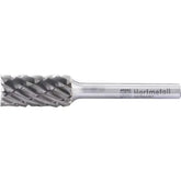 PFERD - Dia. 12X25mm Tungsten Carbide High-Performance Burr Non-Ferrous Cylindrical Zyas End Cut Shank Dia. 6mm Non-Ferrous Metals | 26003054